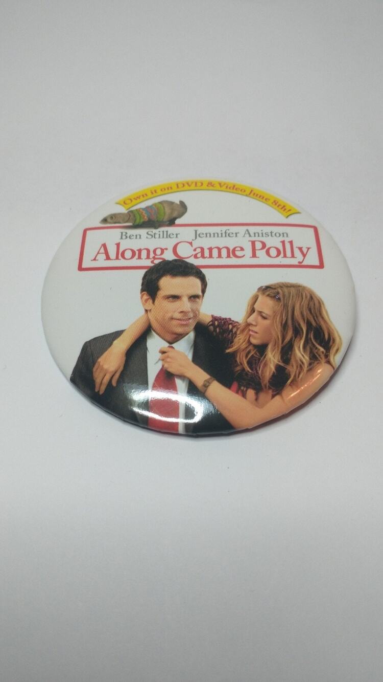 2004 Along Came Polly Film 3" Pinback Button